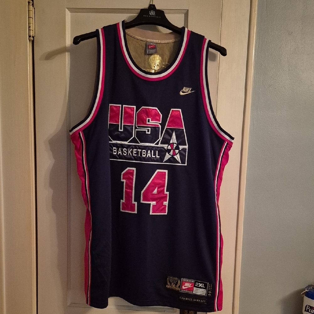 Nike USA Olympic Dream Team Basketball Jersey- Charles Barkley